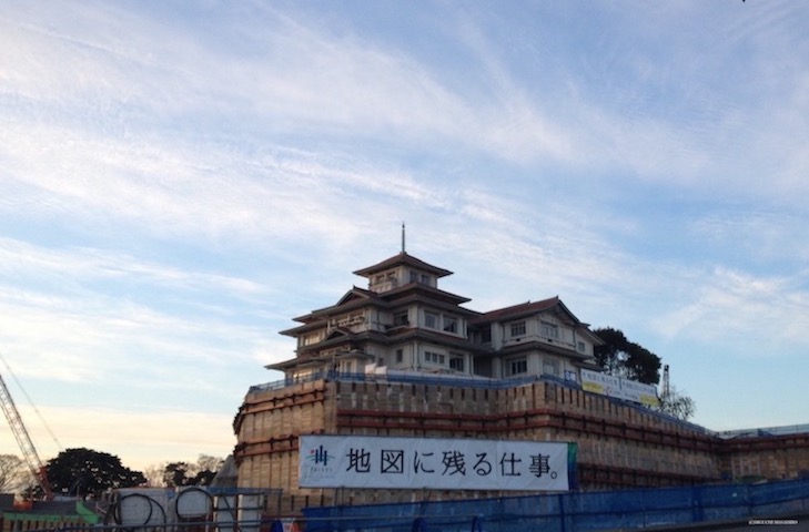 横浜プリンスホテル跡地マンション建設（撮影者:JM1WUA）