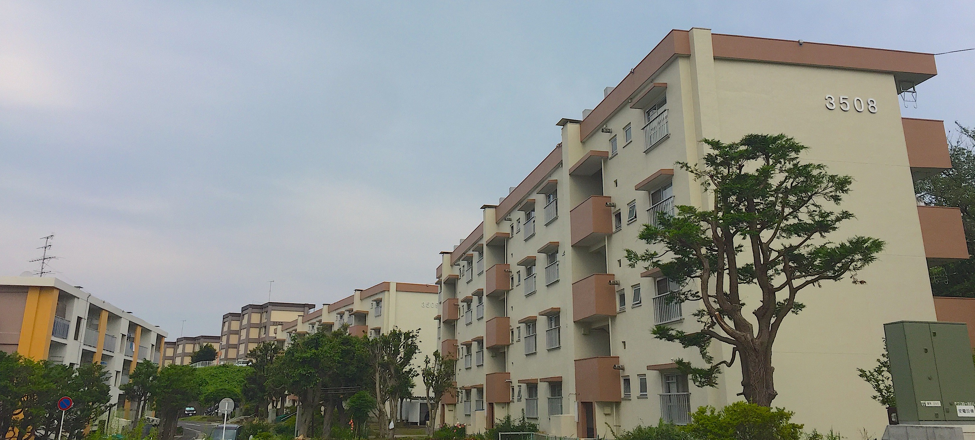 “汐見台団地（撮影者:JM1WUA）"