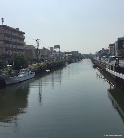 掘割川（撮影者:JM1WUA）